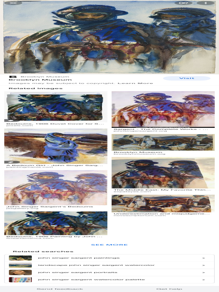 Httpswww googlesearchq bedouins painting sargent rlz 1cdgoyi