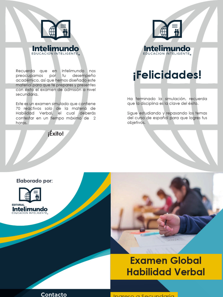 Simulador Examen Ingreso Universidad