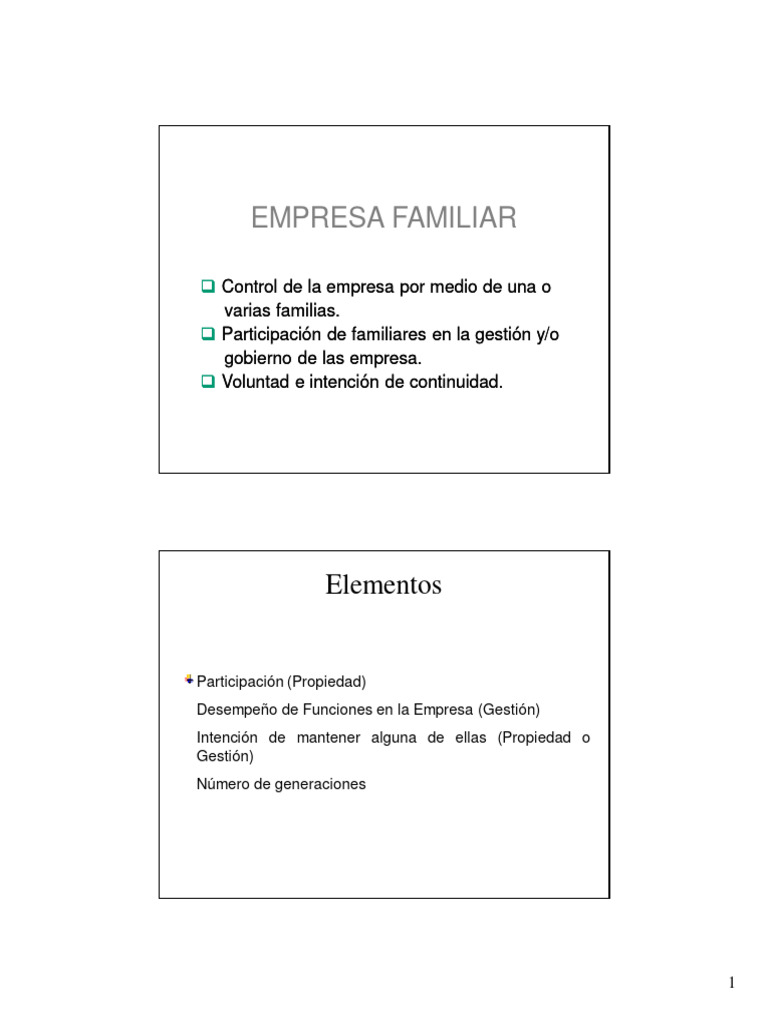 Claves para la Gestión de Empresas Familiares | PDF | Business | Familia