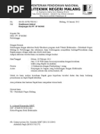 Surat Permohonan kunjungan