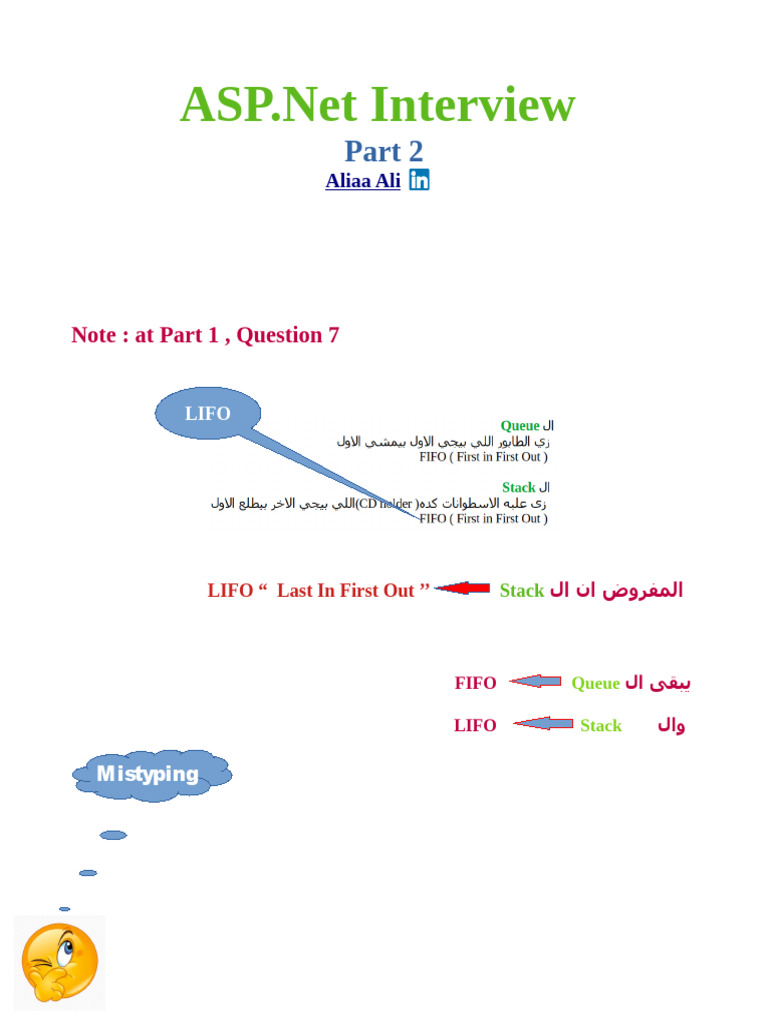 Note: at Part 1, Question 7: Aliaa Ali | PDF | Active Server Pages | C ...