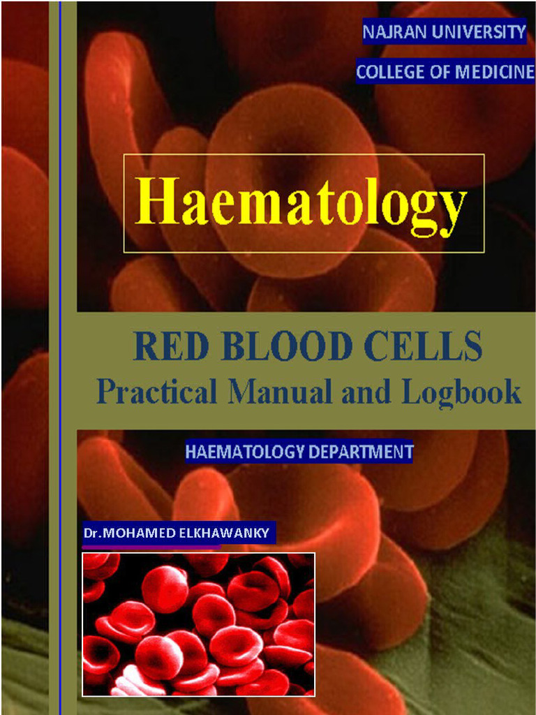 Hematology Practical Manual and Logbook | PDF | Staining | Blood Plasma
