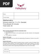 Year 8 Linear Relationships 1 Practice | PDF