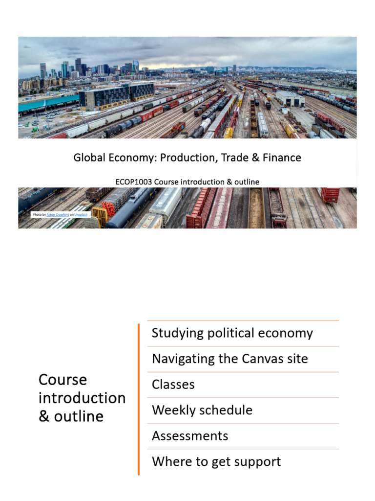 ECOP1003+Lecture+1+Slides | PDF | Comparative Advantage | Labour Economics