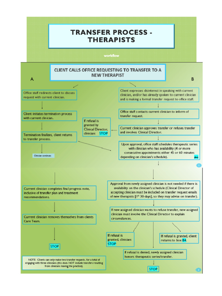 Therapist Patient Transfer Workflow | PDF
