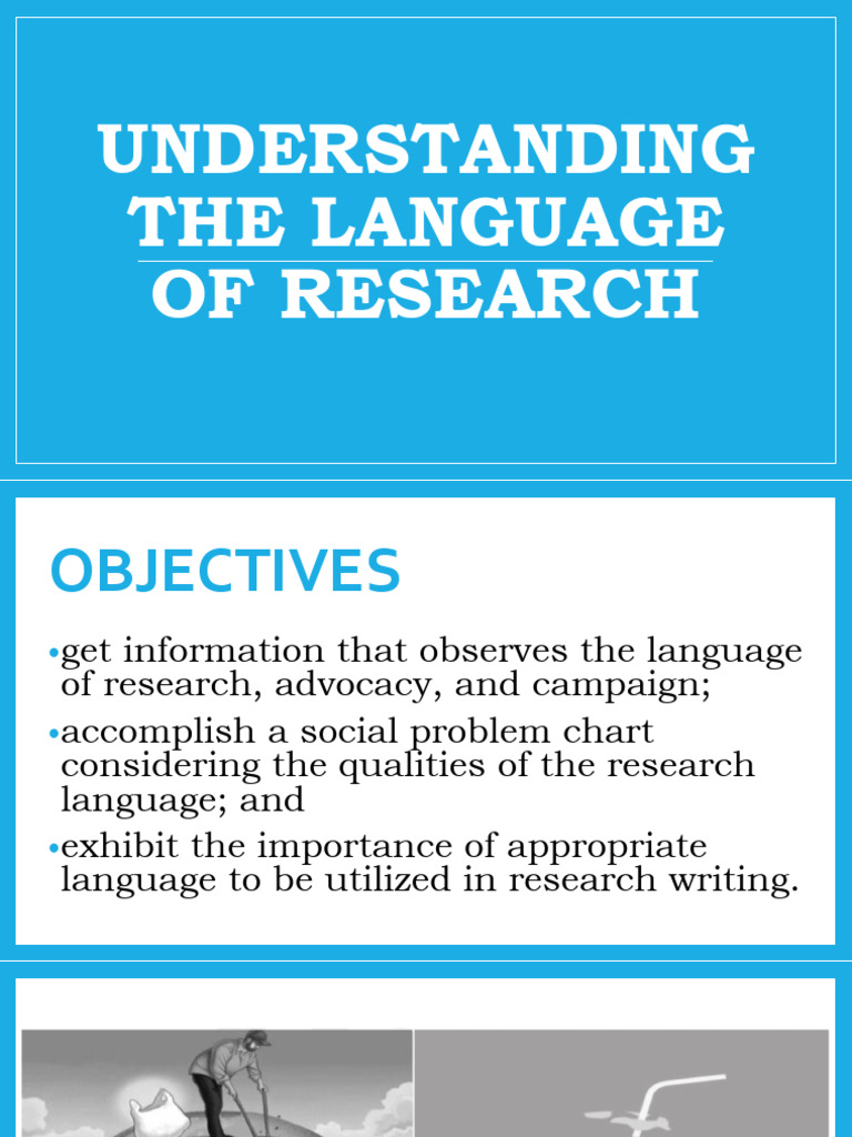 Week 2 understanding the language of research pdf cognitive science