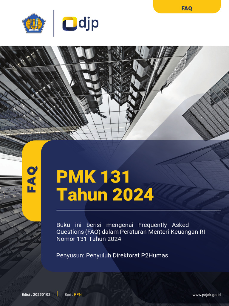 Faq PMK 131 2024 20250102 | PDF