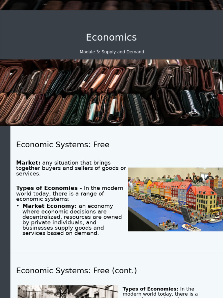 Module 3 Supply And Demand Pdf Supply Economics Demand
