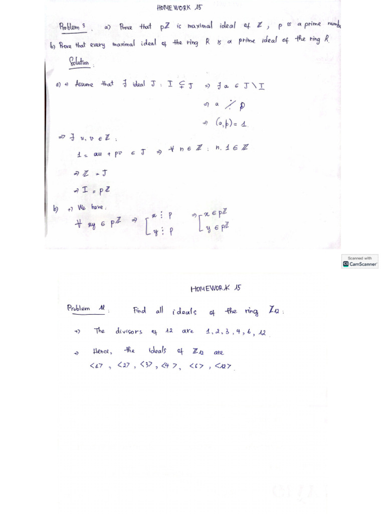 Homework 15 | PDF