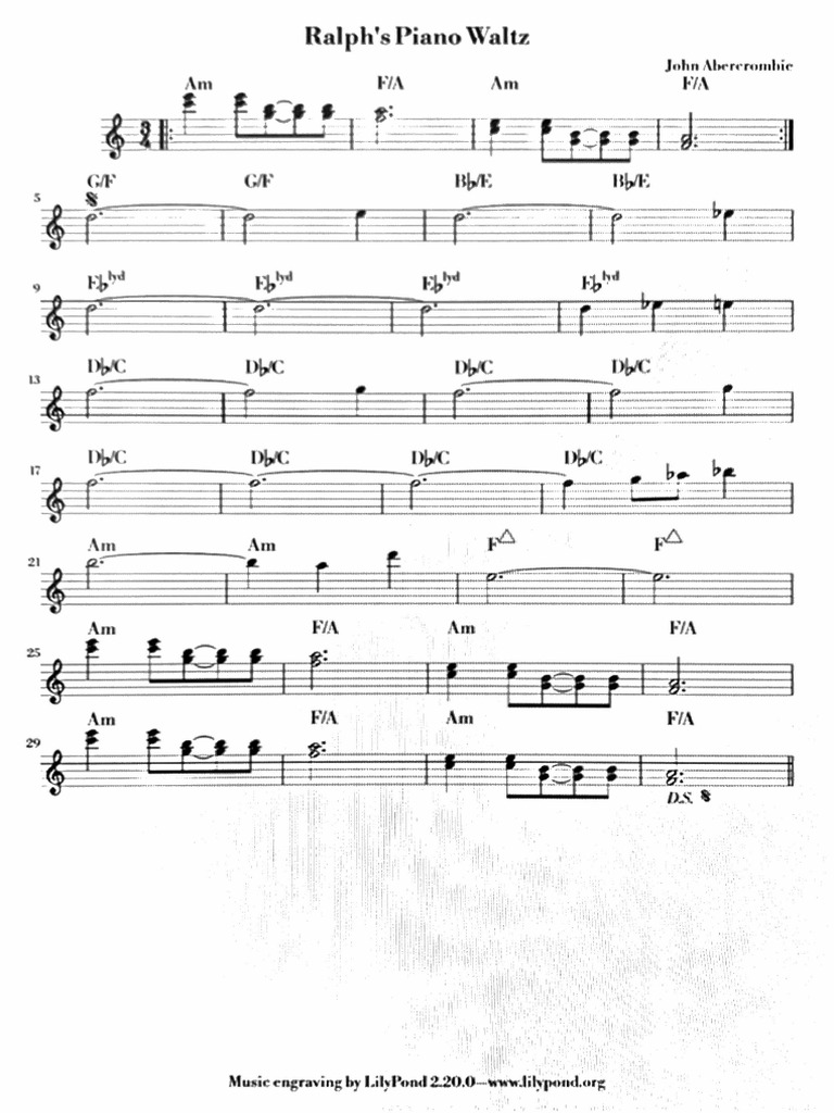大人 可愛い 服  Ralph's Piano PDF | Waltz アート・デザイン・音楽