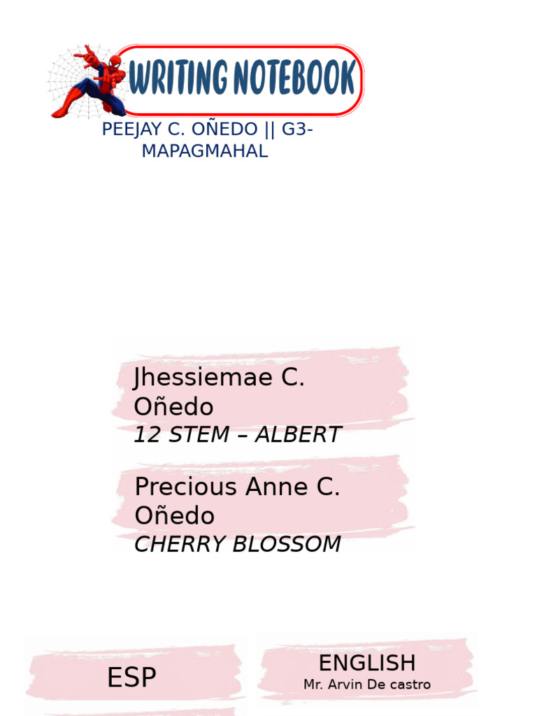 Notebook Label | PDF
