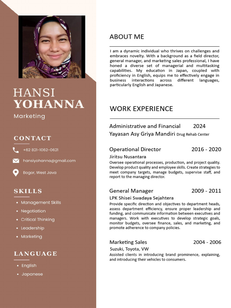 CV Hansi Yohanna | PDF