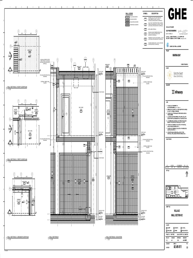 A2-Ar-811-Wall Section 02 | PDF | Civil Engineering | Structural ...