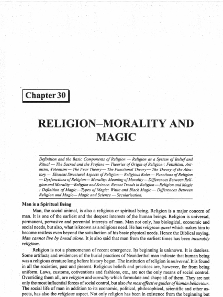Durkheim's Definition of Religion | PDF | Rituals | Émile Durkheim