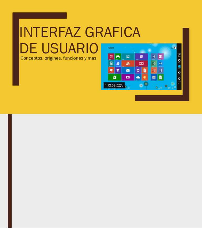 INTERFAZ GRAFICA DE USUARIO | PDF