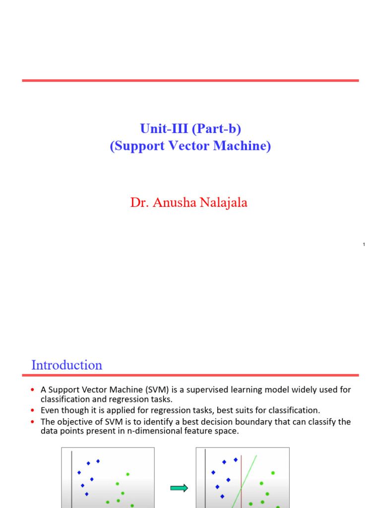 Chapter 07 SVM | PDF | Support Vector Machine | Applied Mathematics