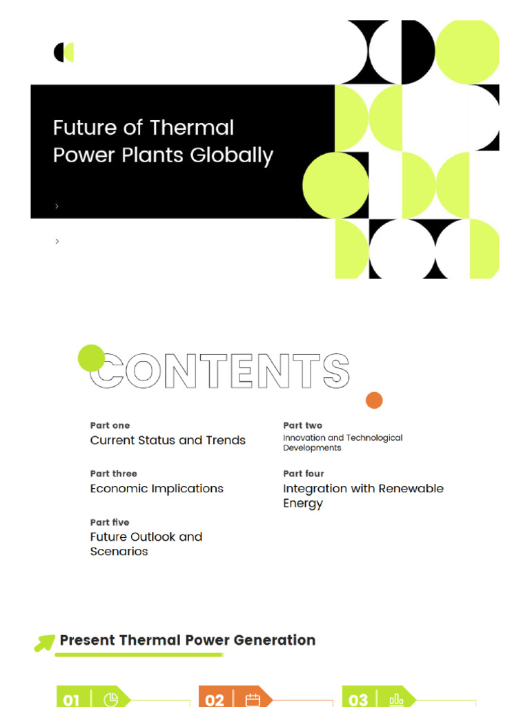 Future of Thermal Power Plants | PDF