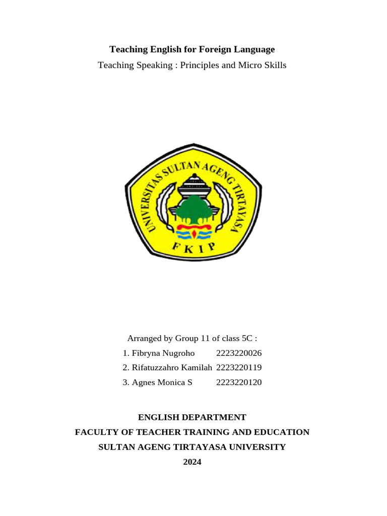 Teaching Speaking Skills in EFL Contexts | PDF | Fluency | Second Language