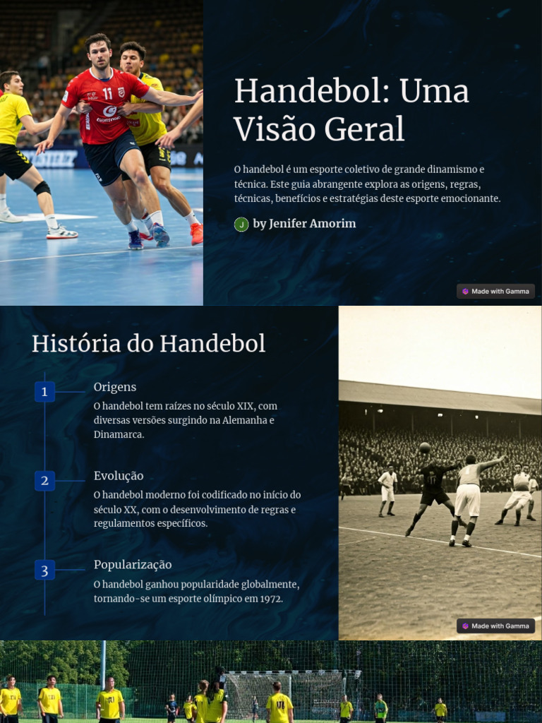 Handebol Uma Visao Geral | PDF | Esportes