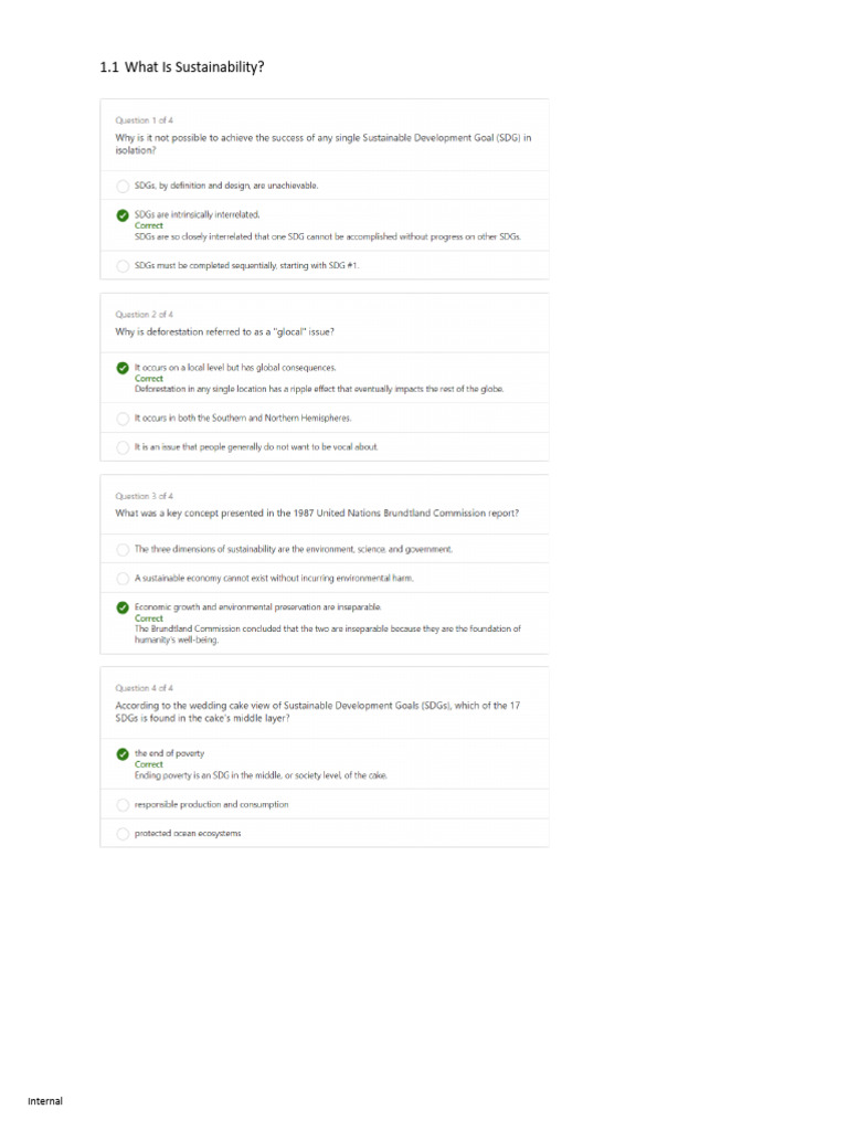 Understanding Sustainability Concepts | PDF