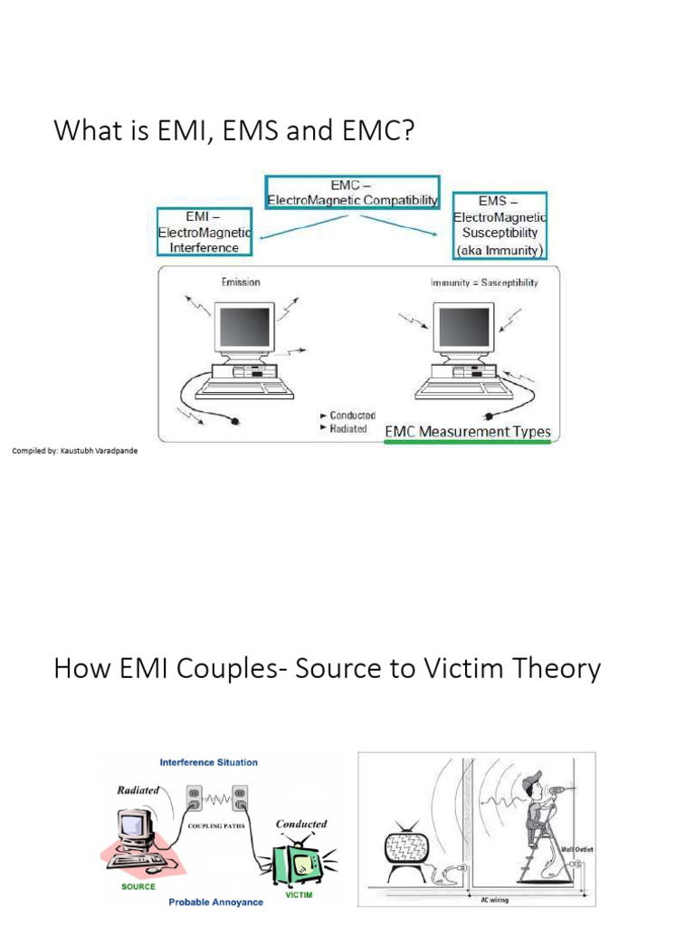 EMC Slides - Kaustubh | PDF | Electromagnetic Interference ...