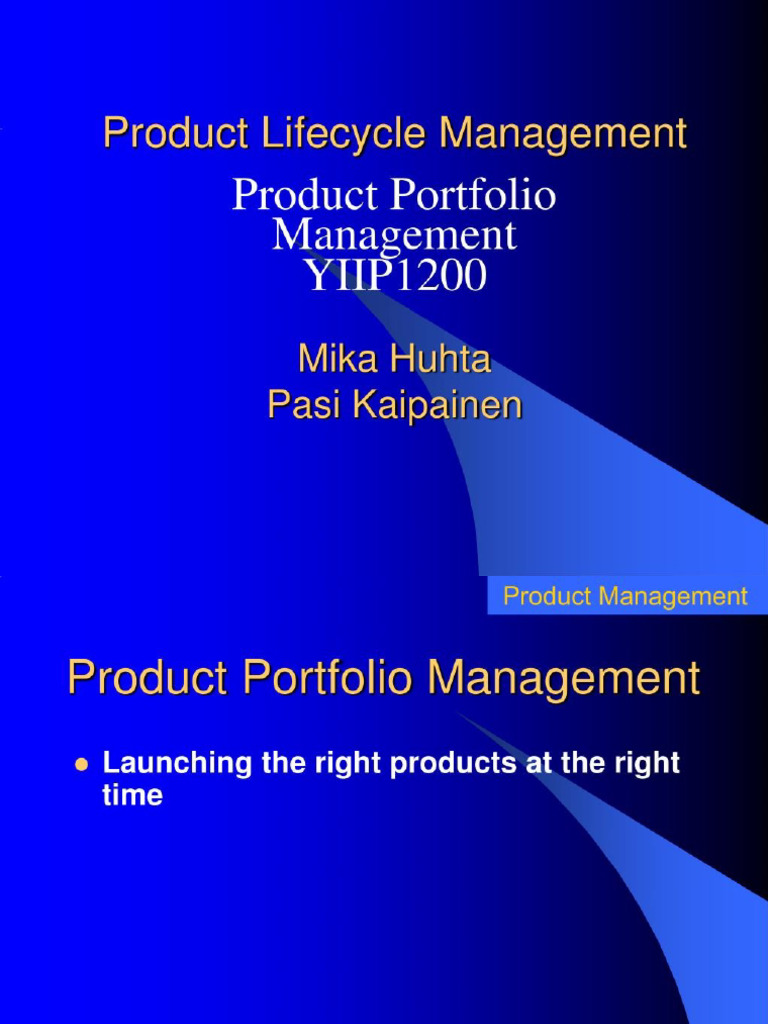 Product Lifecycle Management Pdf