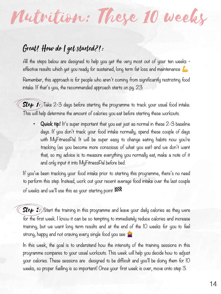Workout Routine | PDF | Eating | Calorie