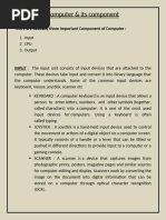 Understanding Computer Input-Output Cycle | PDF | Computer Data Storage ...