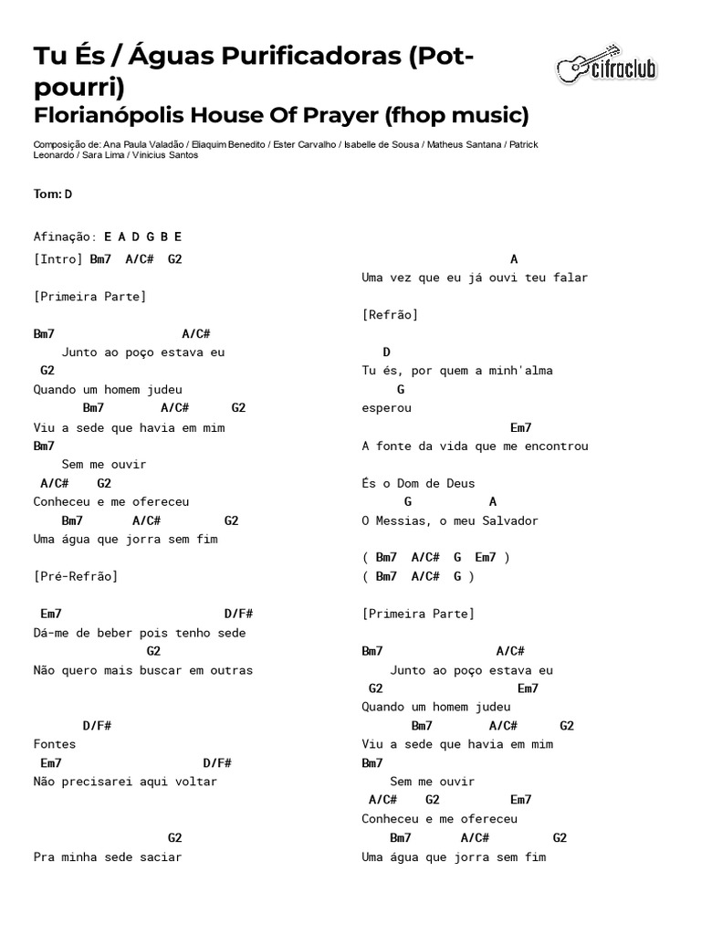 Letra da Música 