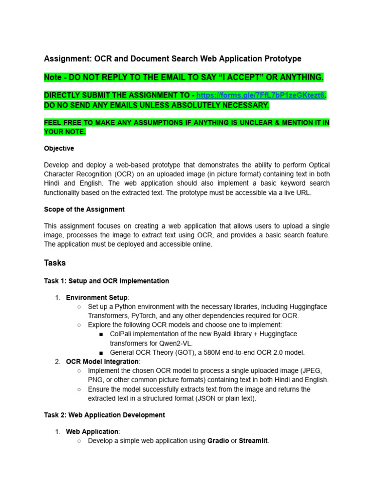 OCR Web App Prototype Development | PDF | World Wide Web | Internet & Web