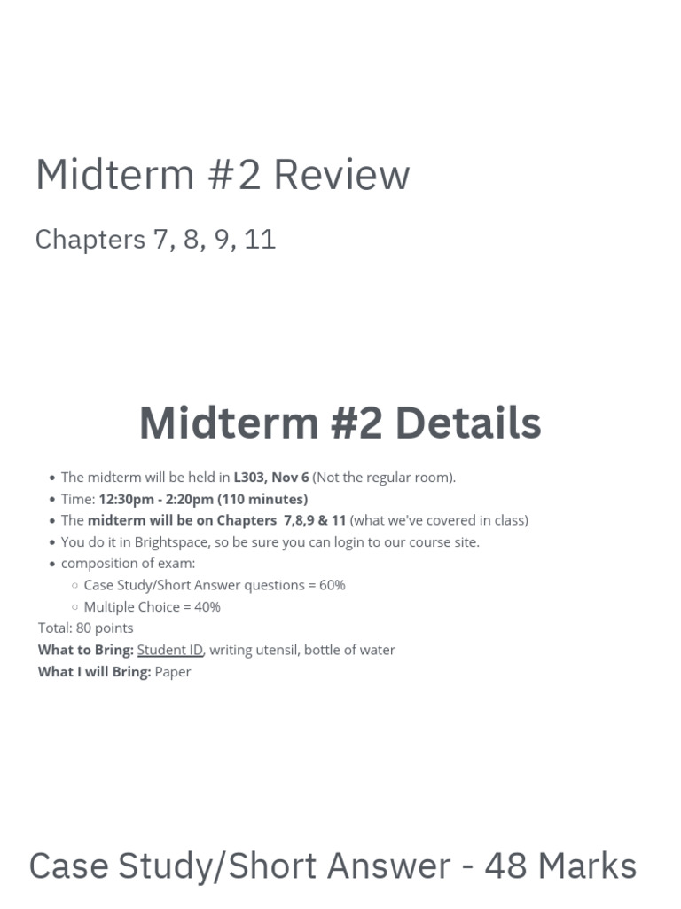 Mark 1115 review midterm 2 pdf pricing brand