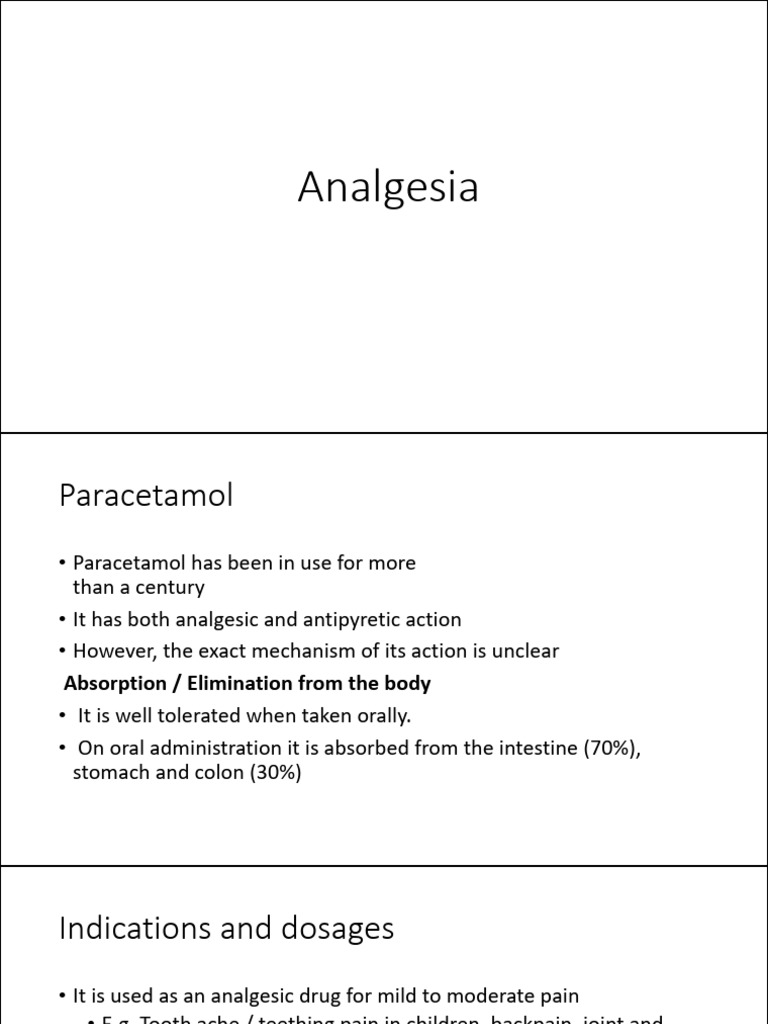 Overview of Pain Management Medications | PDF | Opioid | Nonsteroidal ...