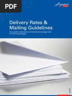 NZ Post Parcel Rates and Sizes Guide | PDF | Post Office Box | Mail