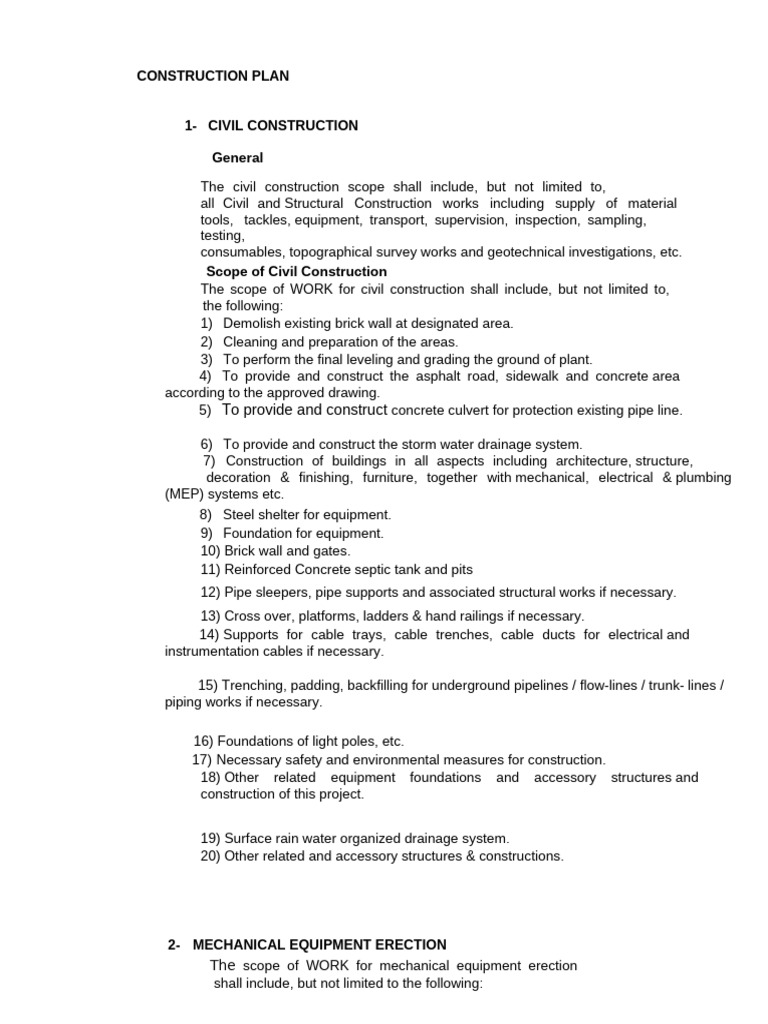 CONSTRUCTION PLAN | PDF | Electrical Wiring | Pipe (Fluid Conveyance)