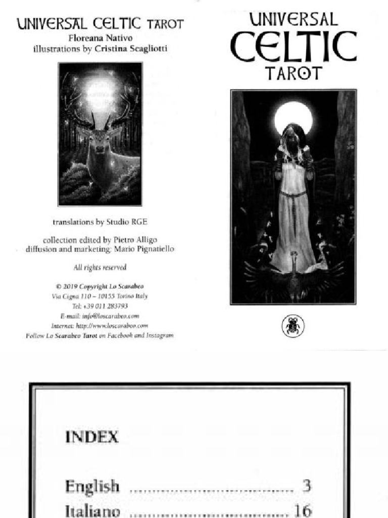 Universal Celtic Tarot (1) | PDF