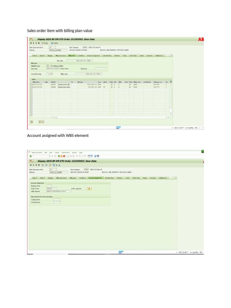 Plan Order Value | PDF