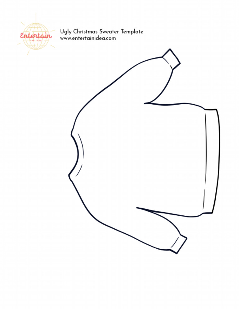 Ugly+Christmas+Sweater+Template | PDF