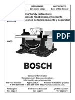 Bosch Table Saw r00160v-1