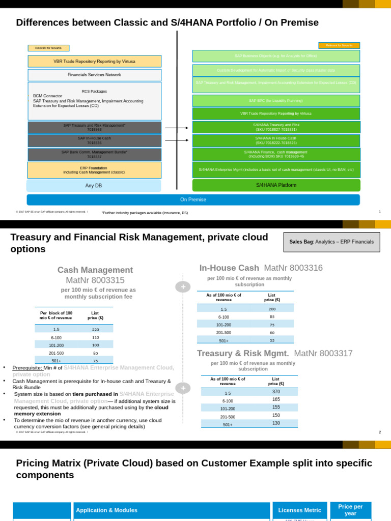 SAP Treasury Module Overview | PDF | Cloud Computing | Subscription ...