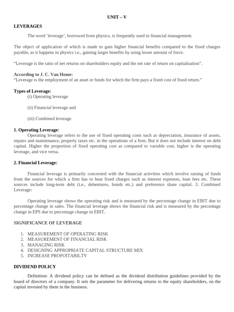 FINANCIAL MANAGEMENT V | PDF | Dividend | Share Repurchase
