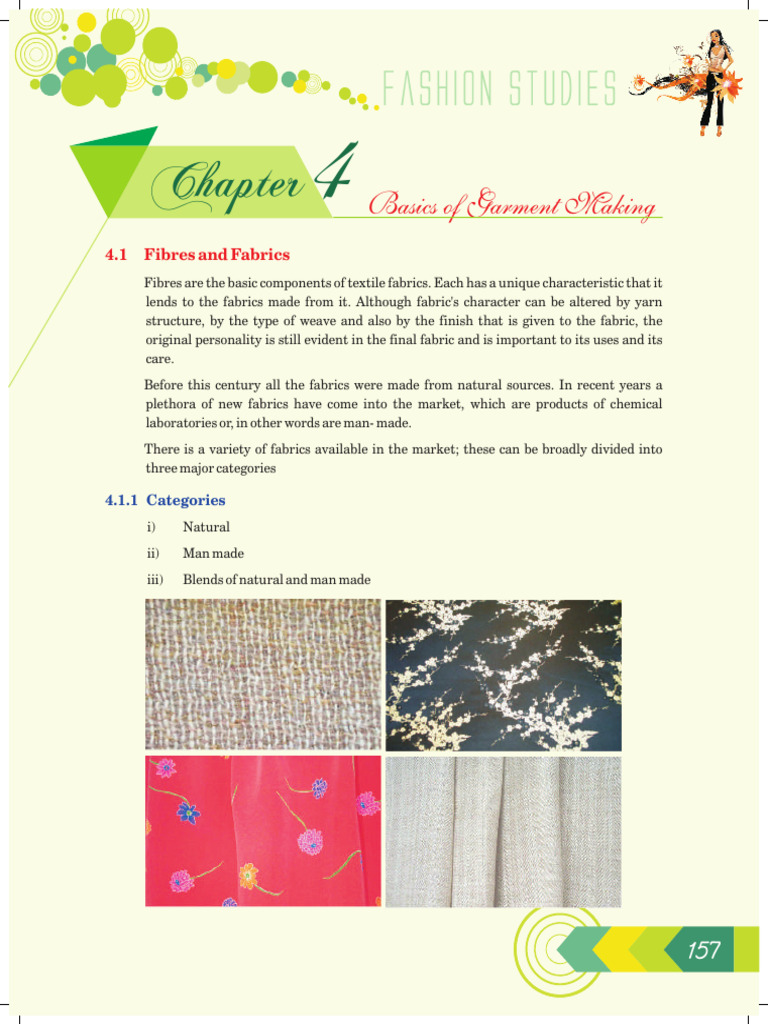 chapter-4 | PDF | Seam (Sewing) | Textiles