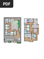 Plans et Cotes de Maison RDC et R+1 | PDF