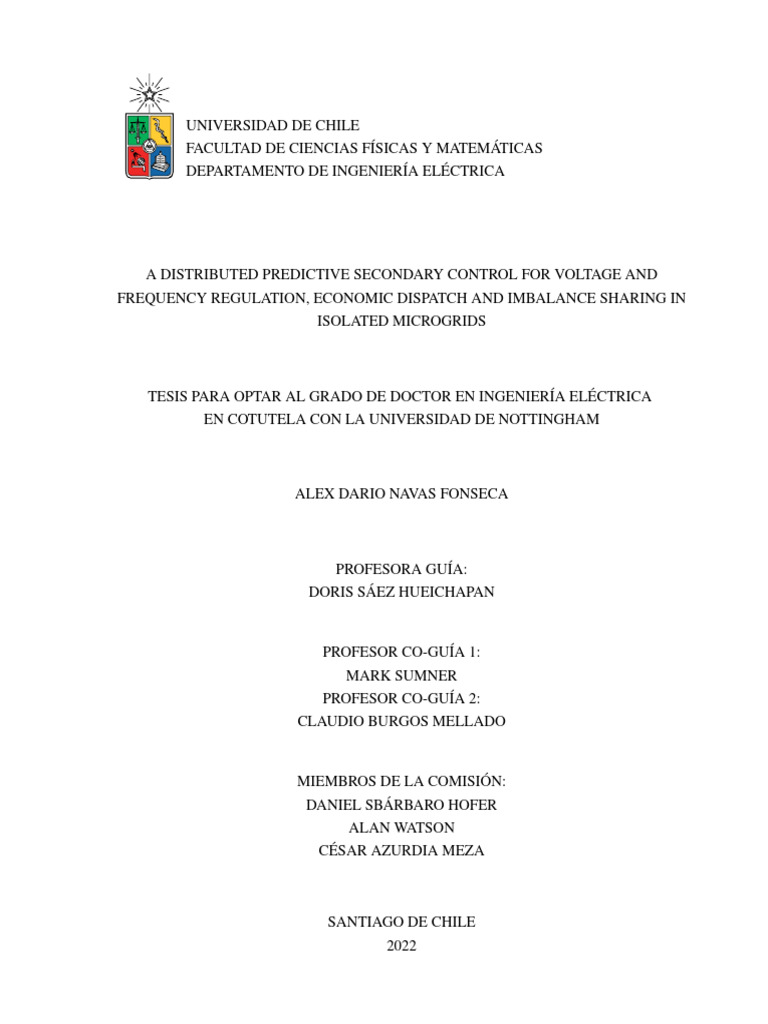 A Distributed Predictive Secondary Control For Voltage and Frecuency ...