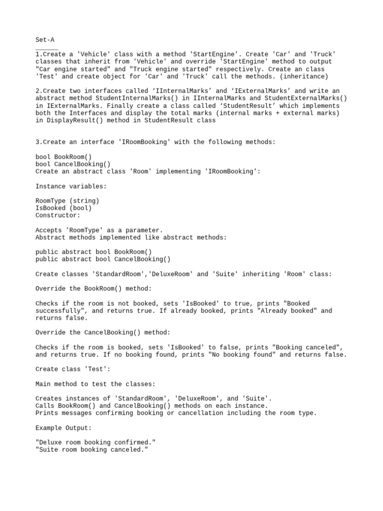 Batch 25 and 26 Test Paper | PDF | Method (Computer Programming ...