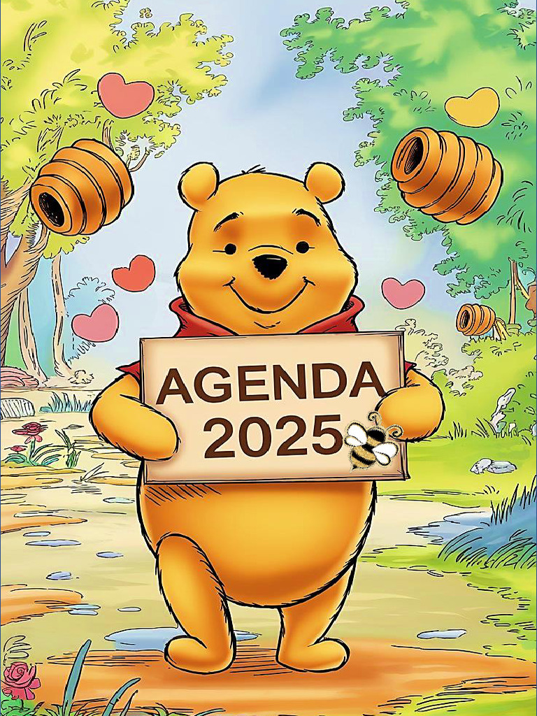 Agenda Winnie Pooh 2025 | PDF