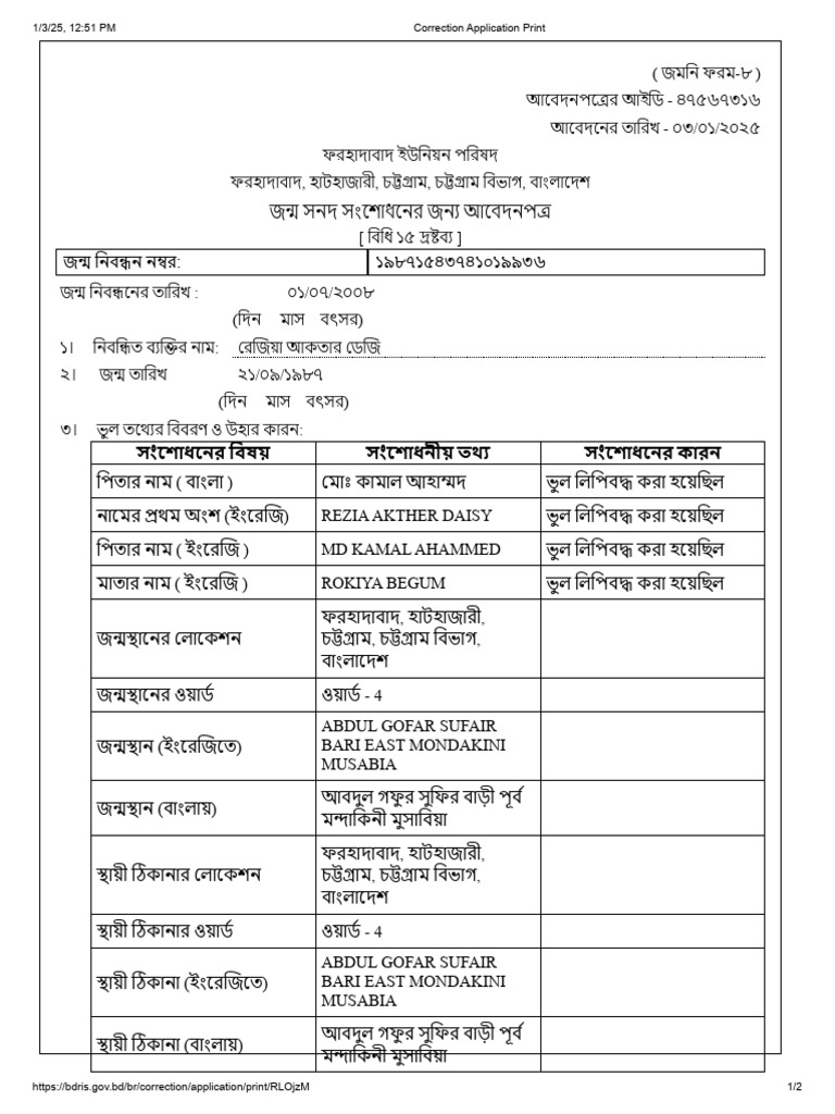 Rezia Akther Daisy MD Kamal Ahammed Rokiya Begum | PDF