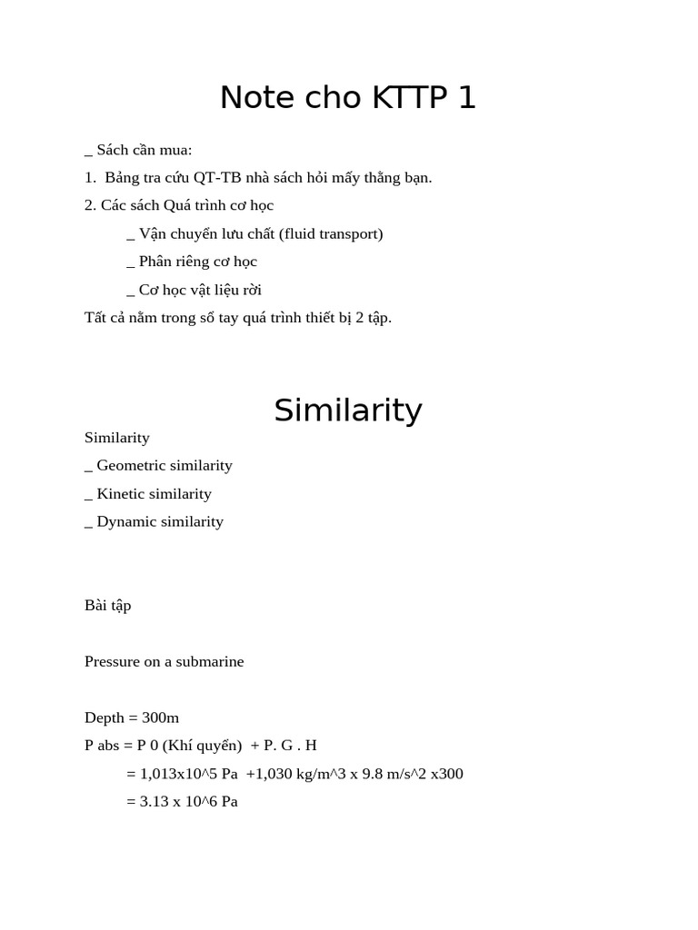 Note cho KTTP 1 (1) | PDF