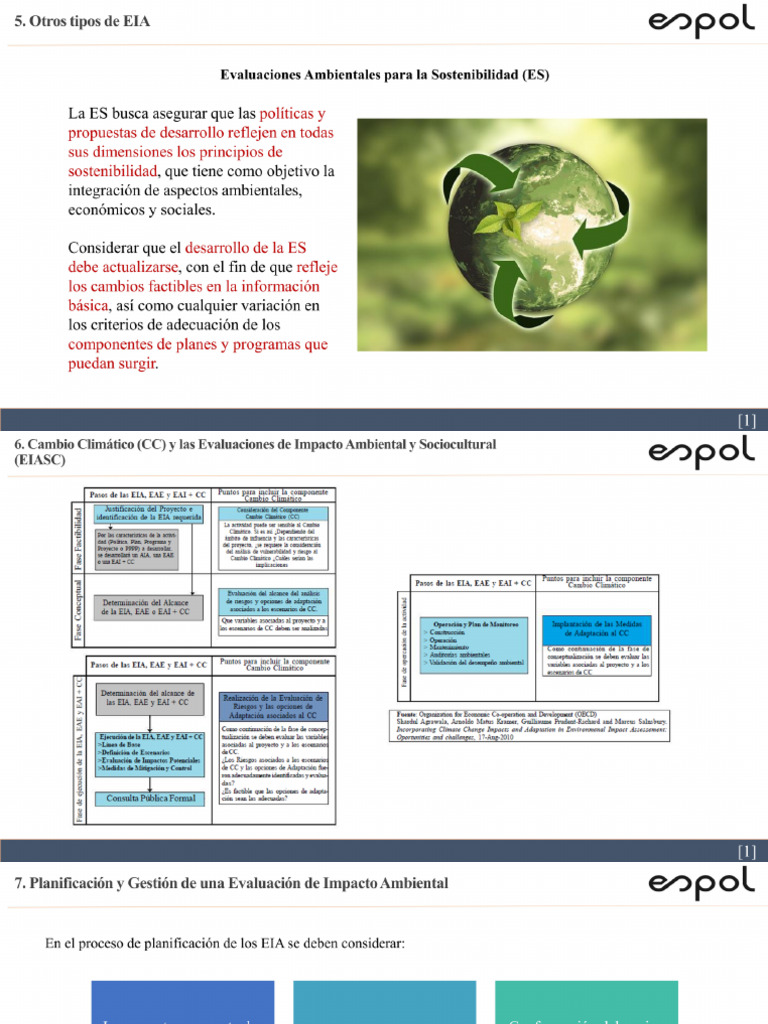 Evaluación de Impacto Ambiental y Cambio Climático | PDF | Evaluación ...