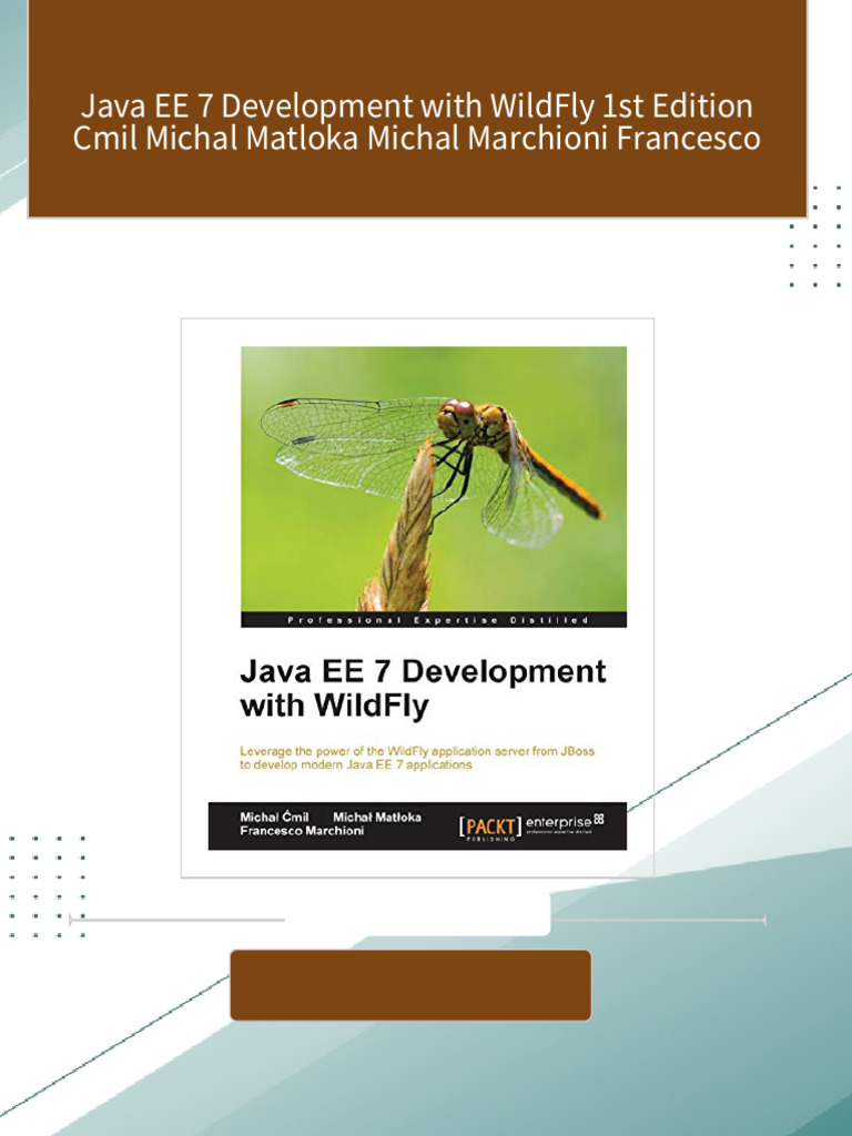[FREE PDF sample] Java EE 7 Development with WildFly 1st Edition Cmil ...