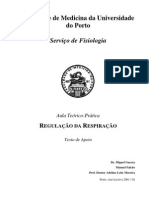 Regulação da respiração: centros e receptores em